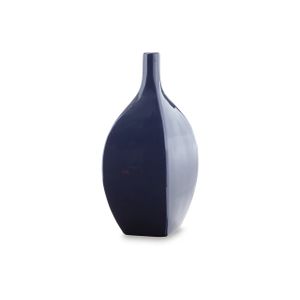 The appearance of Abtinson 12 Inch Vase In Navy designed by Signature Design by Ashley in the interior design. This piece of furniture was selected by 1StopBedrooms from to add a touch of cosiness and style into your home. Sku: ASL-A2900032.
