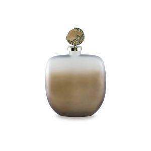 The appearance of Acario Jar In Taupe/Gold designed by Signature Design by Ashley in the interior design. This piece of furniture was selected by 1StopBedrooms from to add a touch of cosiness and style into your home. Sku: ASL-A2000782.