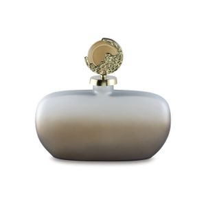 The appearance of Acario Jar In Taupe/Gold designed by Signature Design by Ashley in the interior design. This piece of furniture was selected by 1StopBedrooms from to add a touch of cosiness and style into your home. Sku: ASL-A2000781.