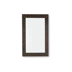 Advin Accent Mirror In Dark Brown
