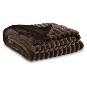 The appearance of Alsonwell Throw Set of 3 In Brown designed by Signature Design by Ashley in the interior design. This piece of furniture was selected by 1StopBedrooms from to add a touch of cosiness and style into your home. Sku: ASL-A1001082.