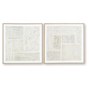 The appearance of Andorfield Wall Art Set of 2 In White and Beige designed by Signature Design by Ashley in the interior design. This piece of furniture was selected by 1StopBedrooms from to add a touch of cosiness and style into your home. Sku: ASL-A8000517.