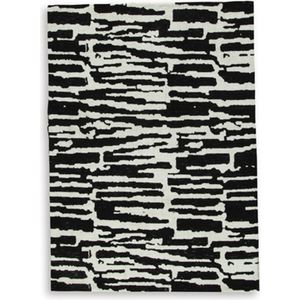 Bramshaw Medium Rug In Black and Ivory