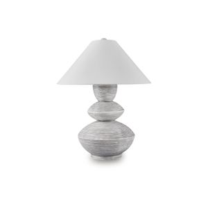 The appearance of Brickdon Table Lamp In Distressed White designed by Signature Design by Ashley in the interior design. This piece of furniture was selected by 1StopBedrooms from to add a touch of cosiness and style into your home. Sku: ASL-L235874.