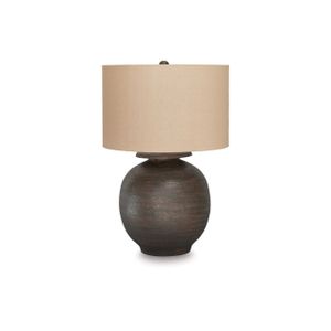Carlenbury Table Lamp In Antique Brown