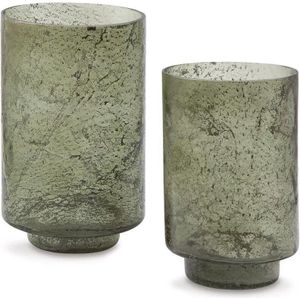 The appearance of Clarkton Candle Holder Set of 2 In Green designed by Signature Design by Ashley in the interior design. This piece of furniture was selected by 1StopBedrooms from to add a touch of cosiness and style into your home. Sku: ASL-A2000623.