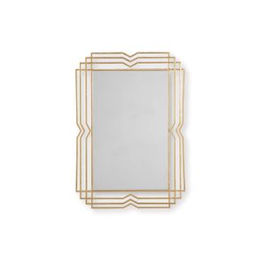 The appearance of Claybrook Accent Mirror In Gold designed by Signature Design by Ashley in the interior design. This piece of furniture was selected by 1StopBedrooms from to add a touch of cosiness and style into your home. Sku: ASL-A8010349.