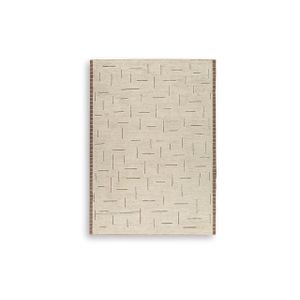 Clayman Extra Large Rug In Beige and Brown