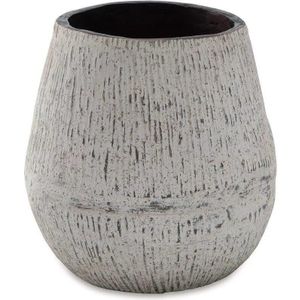 The appearance of Claymount Vase In Distressed Brown designed by Signature Design by Ashley in the interior design. This piece of furniture was selected by 1StopBedrooms from to add a touch of cosiness and style into your home. Sku: ASL-A2000635.