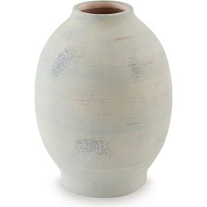 The appearance of Clayson Vase In Sage Green designed by Signature Design by Ashley in the interior design. This piece of furniture was selected by 1StopBedrooms from to add a touch of cosiness and style into your home. Sku: ASL-A2000653.