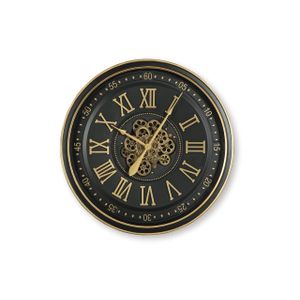 The appearance of Dairton Wall Clock In Black/Gold designed by Signature Design by Ashley in the interior design. This piece of furniture was selected by 1StopBedrooms from to add a touch of cosiness and style into your home. Sku: ASL-A8010385.