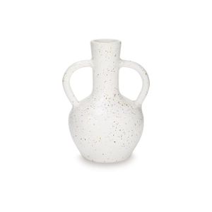 Dallinworth Small Vase In White and Black
