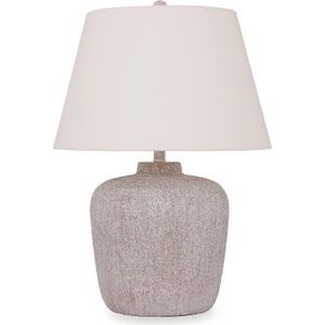 The appearance of Danry Table Lamp In Cream designed by Signature Design by Ashley in the interior design. This piece of furniture was selected by 1StopBedrooms from to add a touch of cosiness and style into your home. Sku: ASL-L207454.