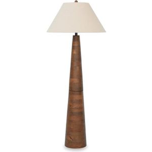The appearance of Danset Floor Lamp In Brown designed by Signature Design by Ashley in the interior design. This piece of furniture was selected by 1StopBedrooms from to add a touch of cosiness and style into your home. Sku: ASL-L329101.