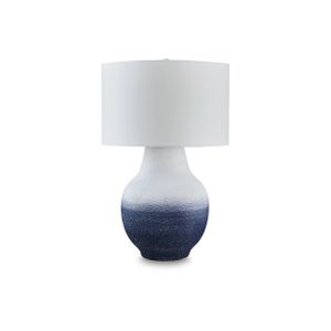 The appearance of Dashland Table Lamp In Navy and White designed by Signature Design by Ashley in the interior design. This piece of furniture was selected by 1StopBedrooms from to add a touch of cosiness and style into your home. Sku: ASL-L207514.