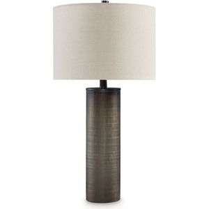 The appearance of Dingerly Brown Glass Table Lamp designed by Signature Design by Ashley in the interior design. This piece of furniture was selected by 1StopBedrooms from to add a touch of cosiness and style into your home. Sku: ASL-L430824.