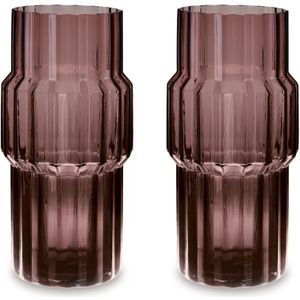 The appearance of Dorlow Vase Set of 2 In Mauve designed by Signature Design by Ashley in the interior design. This piece of furniture was selected by 1StopBedrooms from to add a touch of cosiness and style into your home. Sku: ASL-A2900025.