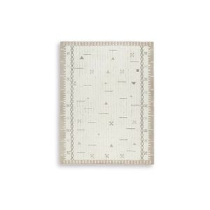 The appearance of Dot 7'8" x 10' Area Rug In Cream/Brown/Taupe designed by Signature Design by Ashley in the interior design. This piece of furniture was selected by 1StopBedrooms from to add a touch of cosiness and style into your home. Sku: ASL-R407651.