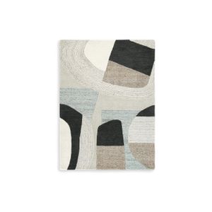 Edrickhill 5' x 7' Rug In Grayish Teal/Taupe/Cream