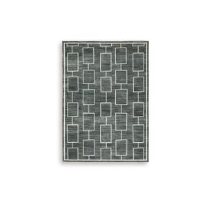 The appearance of Elderland Washable Medium Rug In Black and Gray designed by Signature Design by Ashley in the interior design. This piece of furniture was selected by 1StopBedrooms from to add a touch of cosiness and style into your home. Sku: ASL-R407402.
