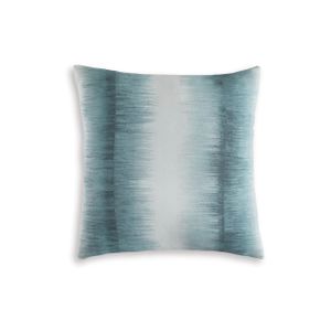 Elonwich Pillow Set of 4 In Teal and White