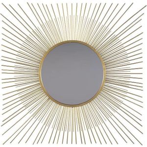 The appearance of Elspeth Gold Accent Mirror designed by Signature Design by Ashley in the interior design. This piece of furniture was selected by 1StopBedrooms from to add a touch of cosiness and style into your home. Sku: ASL-A8010124.