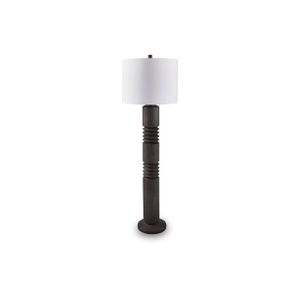 The appearance of Fainwell Floor Lamp In Distressed Black designed by Signature Design by Ashley in the interior design. This piece of furniture was selected by 1StopBedrooms from to add a touch of cosiness and style into your home. Sku: ASL-L235861.