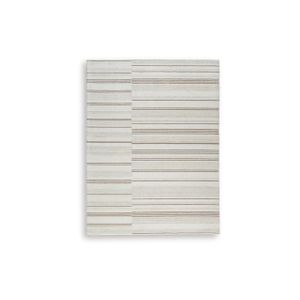 The appearance of Gadence 7'8" x 10' Area Rug In Ivory and Tan designed by Signature Design by Ashley in the interior design. This piece of furniture was selected by 1StopBedrooms from to add a touch of cosiness and style into your home. Sku: ASL-R407641.