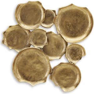 The appearance of Gageton Wall Decor In Antique Gold designed by Signature Design by Ashley in the interior design. This piece of furniture was selected by 1StopBedrooms from to add a touch of cosiness and style into your home. Sku: ASL-A8010335.