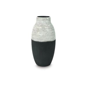 The appearance of Girtha Large Vase In Antique White and Black designed by Signature Design by Ashley in the interior design. This piece of furniture was selected by 1StopBedrooms from to add a touch of cosiness and style into your home. Sku: ASL-A2000877.