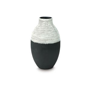The appearance of Girtha Small Vase In Antique White and Black designed by Signature Design by Ashley in the interior design. This piece of furniture was selected by 1StopBedrooms from to add a touch of cosiness and style into your home. Sku: ASL-A2000876.