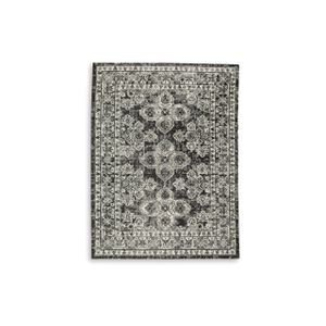 The appearance of Glennisman Medium Rug In Black/Gray/Ivory designed by Signature Design by Ashley in the interior design. This piece of furniture was selected by 1StopBedrooms from to add a touch of cosiness and style into your home. Sku: ASL-R407272.