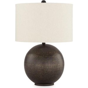 The appearance of Hambell Table Lamp In Black and Gold designed by Signature Design by Ashley in the interior design. This piece of furniture was selected by 1StopBedrooms from to add a touch of cosiness and style into your home. Sku: ASL-L207434.