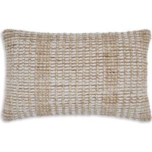 The appearance of Hathby Pillow Set of 4 In Tan and White designed by Signature Design by Ashley in the interior design. This piece of furniture was selected by 1StopBedrooms from to add a touch of cosiness and style into your home. Sku: ASL-A1001048.