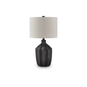 The appearance of Jilton Table Lamp In Black designed by Signature Design by Ashley in the interior design. This piece of furniture was selected by 1StopBedrooms from to add a touch of cosiness and style into your home. Sku: ASL-L235844.