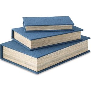 The appearance of Jolina Box Set of 3 In Blue designed by Signature Design by Ashley in the interior design. This piece of furniture was selected by 1StopBedrooms from to add a touch of cosiness and style into your home. Sku: ASL-A2000617.
