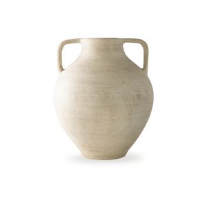 Justy Vase In Antique Beige