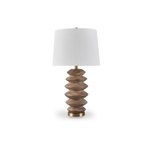Jyllyard Table Lamp In Brown and Gold