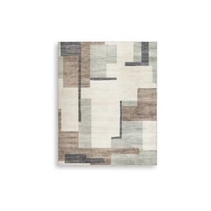 The appearance of Larkport Washable Large Rug In Cream and Brown and Gray designed by Signature Design by Ashley in the interior design. This piece of furniture was selected by 1StopBedrooms from to add a touch of cosiness and style into your home. Sku: ASL-R407411.