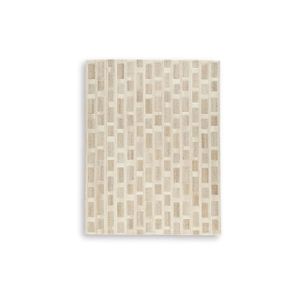 Lisgrove 7'8" x 10' Area Rug In Tan/Brown/White