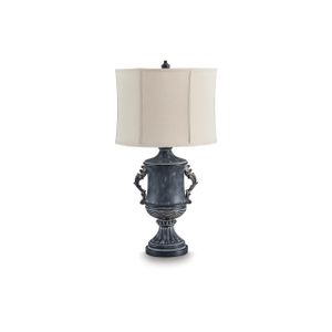 The appearance of Morvanford Table Lamp In Antique Black designed by Signature Design by Ashley in the interior design. This piece of furniture was selected by 1StopBedrooms from to add a touch of cosiness and style into your home. Sku: ASL-L235834.