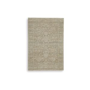 Neroham Medium Rug In Cream and Brown