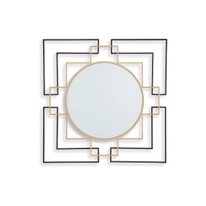 The appearance of Oceanal Accent Mirror In Black and Gold designed by Signature Design by Ashley in the interior design. This piece of furniture was selected by 1StopBedrooms from to add a touch of cosiness and style into your home. Sku: ASL-A8010394.