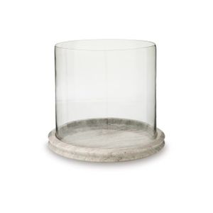 The appearance of Saskia Candle Holder In Clear and Beige designed by Signature Design by Ashley in the interior design. This piece of furniture was selected by 1StopBedrooms from to add a touch of cosiness and style into your home. Sku: ASL-A2000847.