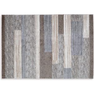 The appearance of Sethburn Medium Rug In Cream And Brown And Gray designed by Signature Design by Ashley in the interior design. This piece of furniture was selected by 1StopBedrooms from to add a touch of cosiness and style into your home. Sku: ASL-R406592.