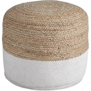 The appearance of Sweed Valley Natural And White Pouf designed by Signature Design by Ashley in the interior design. This piece of furniture was selected by 1StopBedrooms from to add a touch of cosiness and style into your home. Sku: ASL-A1000420.