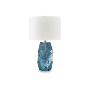 The appearance of Tallow Table Lamp In Blue designed by Signature Design by Ashley in the interior design. This piece of furniture was selected by 1StopBedrooms from to add a touch of cosiness and style into your home. Sku: ASL-L430854.