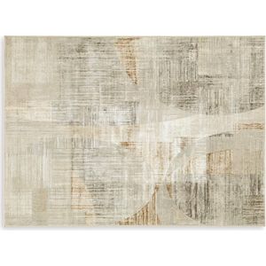 The appearance of Truward Medium Rug In Linen And Gray designed by Signature Design by Ashley in the interior design. This piece of furniture was selected by 1StopBedrooms from to add a touch of cosiness and style into your home. Sku: ASL-R406472.