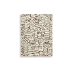 Uduak Medium Rug In Cream and Tan