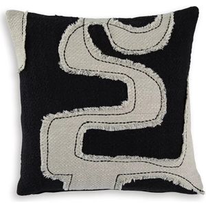 The appearance of Veerbank Pillow Set of 4 In Black and Beige designed by Signature Design by Ashley in the interior design. This piece of furniture was selected by 1StopBedrooms from to add a touch of cosiness and style into your home. Sku: ASL-A1001114.